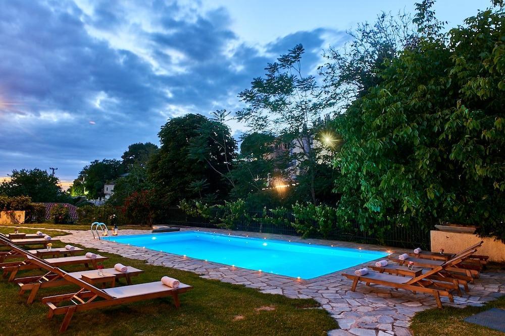 Triantafillies Guesthouse Portaria  Luaran gambar
